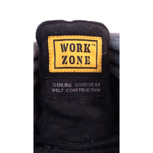WorkZone Boots Soft Toe Black Lace Up Goodyear Welt Construction Men's Size 11 - Picture 11 of 12